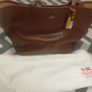 Authentic Coach Leather Handbag